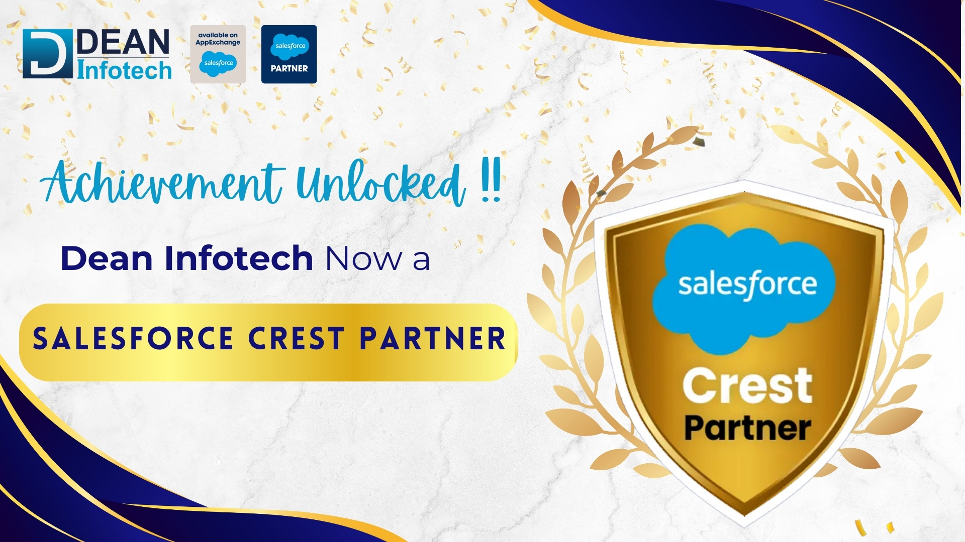 Dean Infotech becomes Salesforce Crest Partner