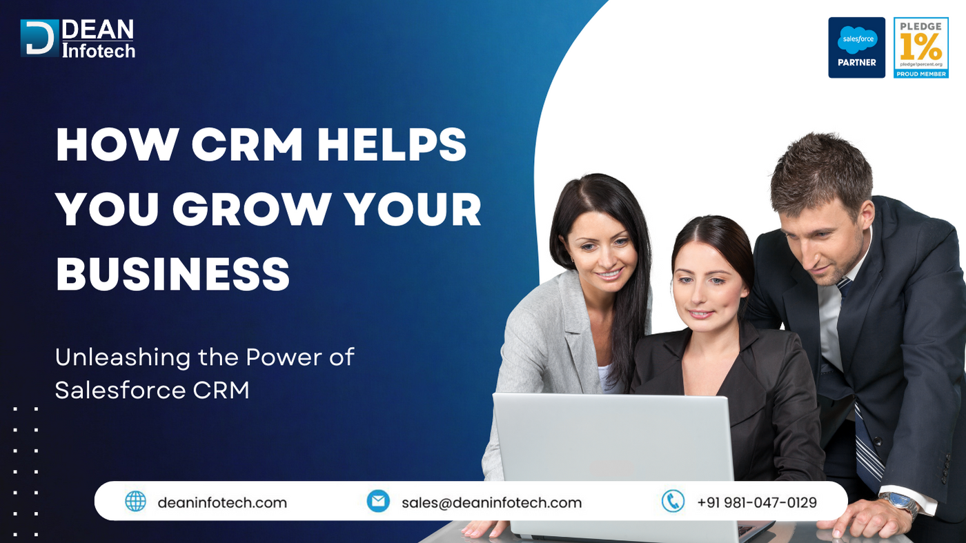 Transforming Business Growth with Salesforce CRM: Dean Infotech as Your Strategic Partner