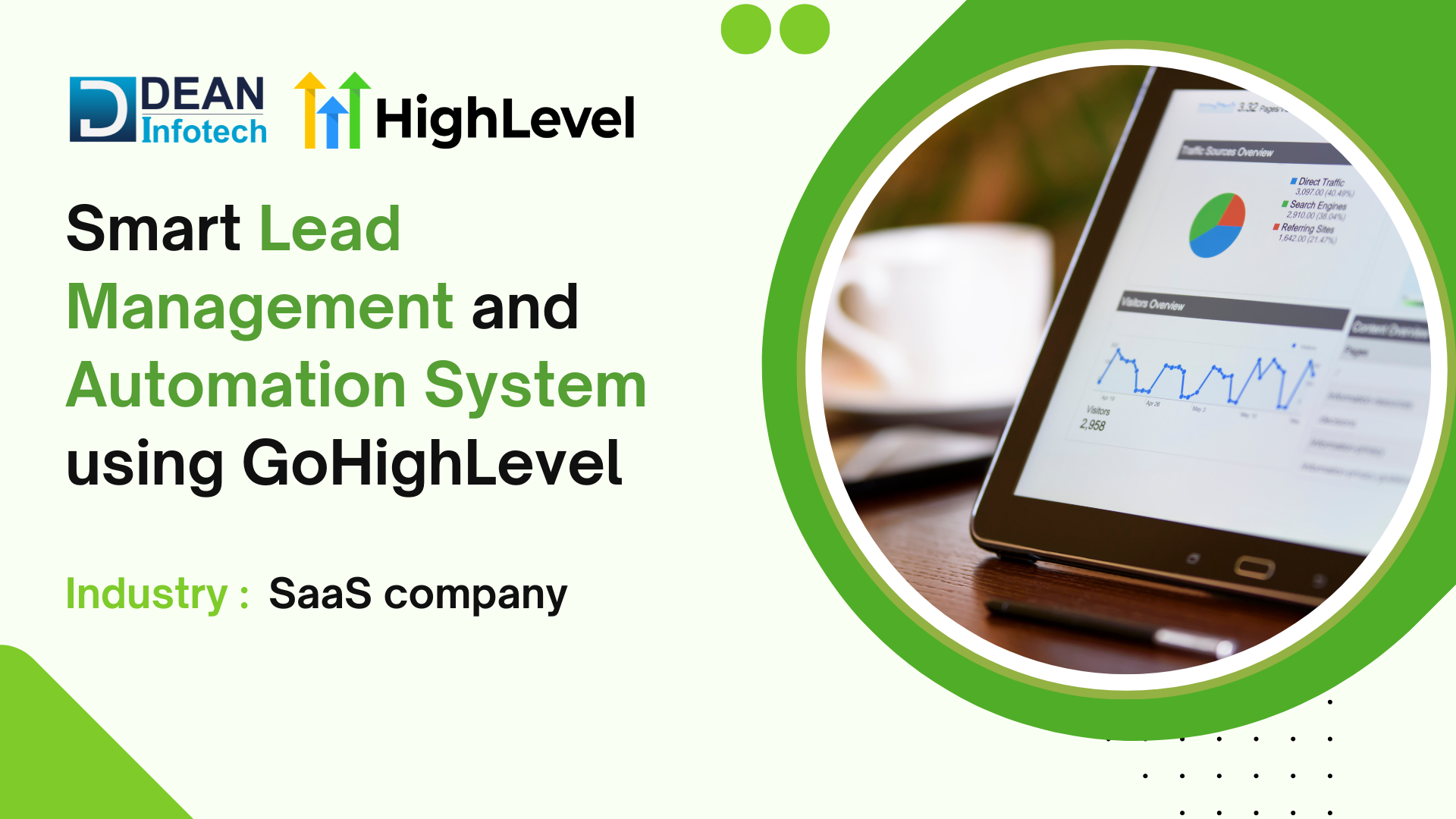 Reducing Lead Leakage with GoHighLevel CRM & Pipeline Automation for a SaaS Company